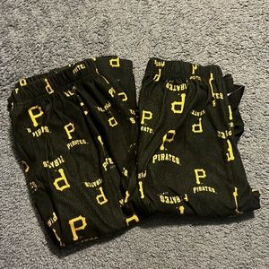 2 Pairs of Pittsburgh Pirates Pajama Shorts
